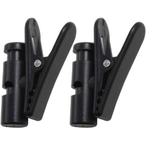 2 Packs Cable Clip Clamp Hooks for Earpiece Headphone Earphone Earbud
