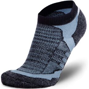 Merino Wool Socks - Low Show Cushioned Athletic Padded Running Sock