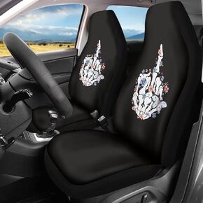 American Flag Eagle Car Seat Covers for Trucks and SUVs, Automotive Seat Protector Black Seat Covers Cars Interior Covers Bucket Seat Cover