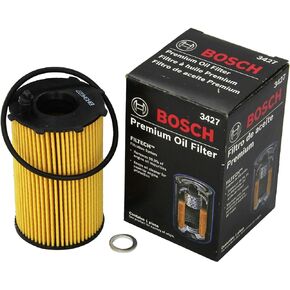 Bosch Automotive 3427 Premium FILTECH Oil Filter 2012-17 Hyundai Azera,2010-18 Hyundai Santa Fe,2013,2017 Hyundai Santa Fe XL,2014-16 Kia Cadenza,2011-2012,2014-2019 Kia Sedona,2011-2019 Kia Sorento
