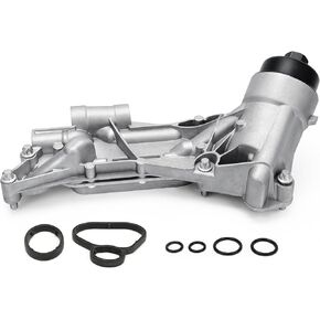 93186324 Engine Oil Cooler with Oil Filter Assembly for 09-11 CHEVROLET AVEO AVEO5,11-16 Chevy Cruze,12-17 Chevy Sonic/09 Pontiac G3/08-09 Saturn Astra Replaces#918-432 12992593 55353323