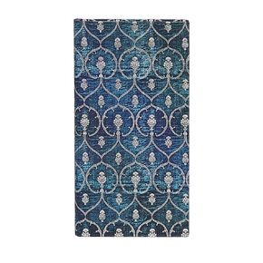 Paperblanks | Blue Velvet | Hardcover | Slim | Lined | Elastic Band Closure | 176 Pg | 85 GSM