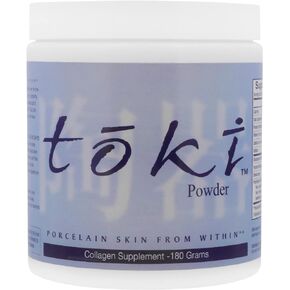 Toki Powder, Collagen Supplement for Skin, Collagen Peptides for Anti-Aging, Anti-Wrinkle Formula, Helps Reduce Age Spots, Peptides for Youthful Skin (30 Servings)