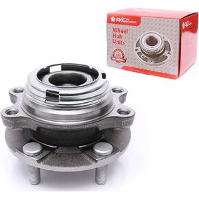 FKG HA590125 (AWD Models ONLY) Front Wheel Hub Bearing Assembly for Infiniti EX35 EX37 FX35 FX37 FX45 FX50 G25 G35 G37 M35 M37 M45 M56