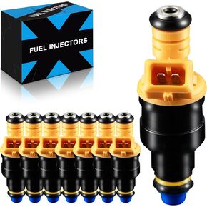 Fuel Injectors For:-Ford F150 F250 F350 E150 Expedition Excursion Crown Victoria Bronco For:-Mustang For:-Lincoln Navigator Town Car For:-Mercury Grand Marquis 1989-2005, 0280150943 (8)