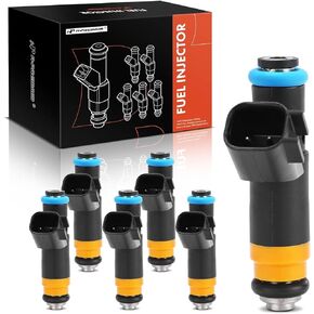 A-Premium Fuel Injectors Set of 6 Compatible with Chrysler 300M 2000-2004, Concorde 2000-2004, Intrepid 2000-2001/2003, LHS 2000-2001, Prowler 2001-2002 & Dodge Intrepid 2000-2004 & Plymouth Prowler