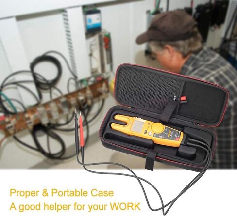 RLSOCO Hard Case for Fluke 323/324/325/302 Clamp Meter & Works with KAIWEETS Digital Clamp Meter HT206B/ HT206D in Saudi Arabia