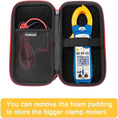 RLSOCO Hard Case for Fluke 323/324/325/302 Clamp Meter & Works with KAIWEETS Digital Clamp Meter HT206B/ HT206D in Saudi Arabia