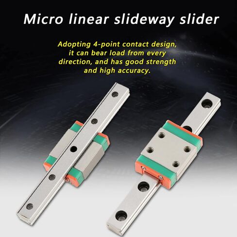 Linear Guide Rail, Miniature Linear Guide Slider LWL7B Metal Linear Motion Slide Rail Guide Devices 7mm Width Slide, Linear Motion Guides (70mm) in Saudi Arabia