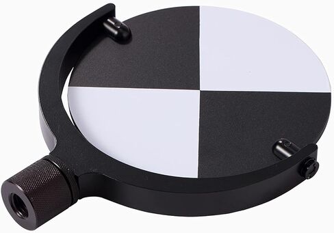 أديربرو 152 ملم. هدف الماسح الضوئي بالليزر ذو المجداف من الفولاذ المقاوم للصدأ - أداة مسح وهندسة شديدة التحمل - هدف ماسح ضوئي أسهل للرؤية - أبيض وأسود in Kuwait