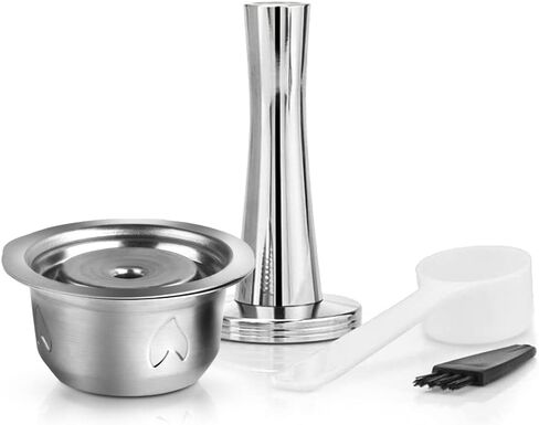 كبسولة قهوة معدنية من الفولاذ المقاوم للصدأ متوافقة مع Vertuo Coffee Espresso بحجم Nespresso Vertuoline حامل القرون القابل لإعادة الاستخدام Vertuolline GCA1، ENV135S، ENV135B، ENV135T، ENV135R (كبسولة) in Kuwait