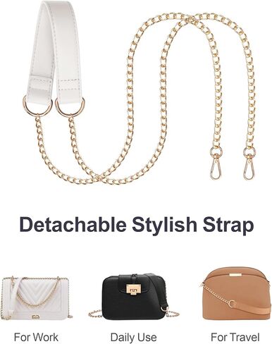 PACKISM محفظة بيضاء شفافة وحقيبة كروس شفافة من Fashionalbe، مبيعات الحزمة in Kuwait