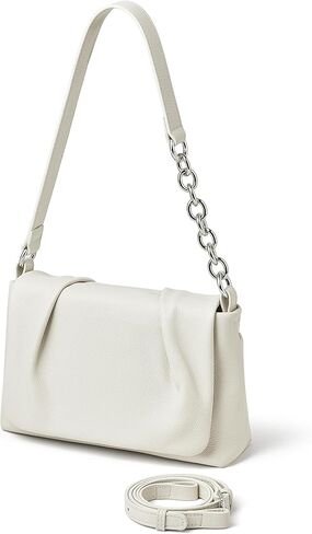 حقيبة كتف دوريس آند جاكي من الجلد الناعم للنساء حقائب يد كاجوال متوسطة الحجم قابلة للتحويل مع شريطين قابلين للفصل in Kuwait