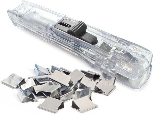 Rapesco Supaclip #40 See Through Dispenser with 25 Stainless Steel Refill Clips(RC4025SS) in Saudi Arabia