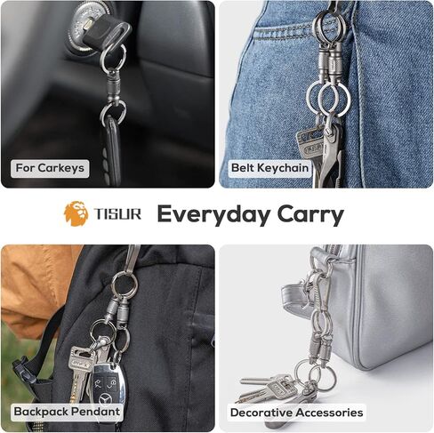 سلسلة مفاتيح سريعة الإصدار من TISUR + سلسلة مفاتيح سريعة الإصدار من التيتانيوم من TISUR in Kuwait