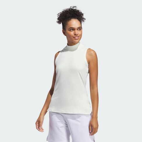 adidas Women's Ultimate365 Sleeveless Mock Neck Polo Shirt in Saudi Arabia