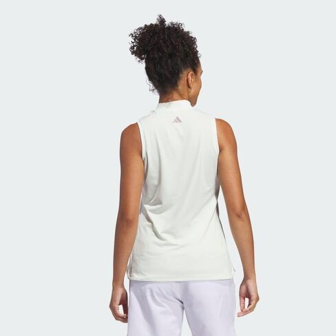 adidas Women's Ultimate365 Sleeveless Mock Neck Polo Shirt in Saudi Arabia