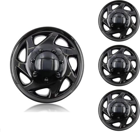 أغطية غطاء محور العجلة F8UZ-1130-AA مقاس 16 بوصة متوافقة مع 1998-2023 Ford Van Econoline E250 E350 E450 F8UZ-1130-AA F8UZ-1130-AACP (مجموعة من 4) in Kuwait