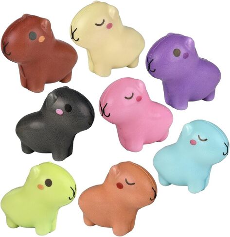 2 بوصة مايكرو سوفت بطيء الارتفاع سكويش كابيبارا، 8 قطع in Kuwait