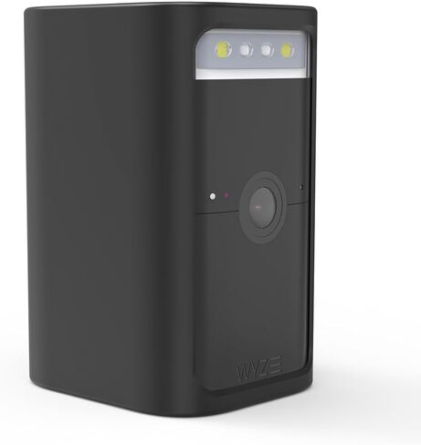 غطاء حماية من السيليكون من Holicfun لكاميرا Wyze Battery Cam Pro (أسود) in Kuwait