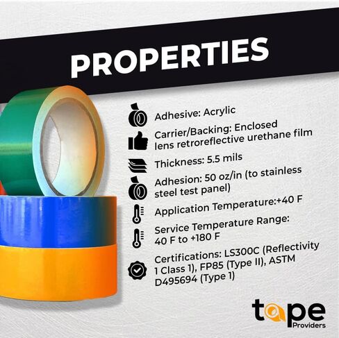 WOD RTC7 Engineering Grade Retro Reflective Tape Red, 1/2 inch wide x 30 ft. Outdoor Waterproof Safety Reflector For Autos, Bikes, Camper, RV, Boat Striping, and Traffic Signage Marking in Saudi Arabia