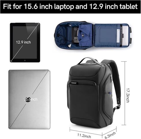 VGOAL Carry On Backpack,Extra Large 33L Flight Approved Water Resistant Durable 15.6-inch Laptop Backpacks in Kuwait