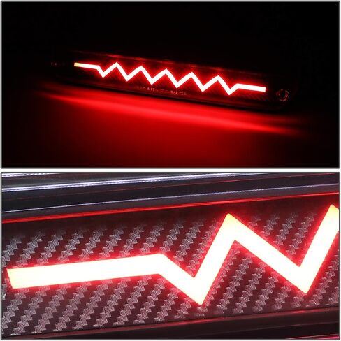 DNA MOTORING 3BL-COLO04-3D-LED-BK Black Housing 3D LED Third Tail Brake Light [Compatible with 04-12 Colorado / 04-12 Canyon / 06-08 I-Series] in Saudi Arabia