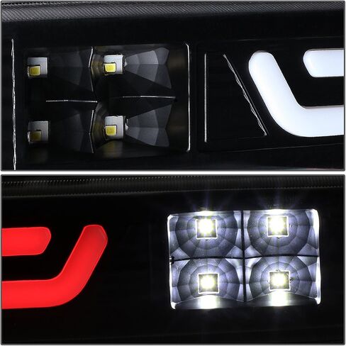 DNA MOTORING 3BL-COLO04-3D-LED-BK Black Housing 3D LED Third Tail Brake Light [Compatible with 04-12 Colorado / 04-12 Canyon / 06-08 I-Series] in Saudi Arabia