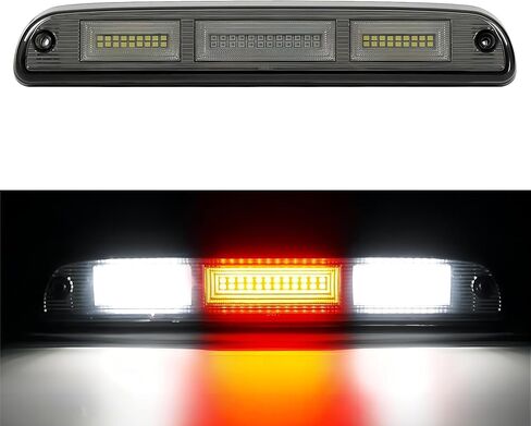 Tail Lights High Mount 3rd Third Brake Light Assembly Cargo Lamp Accessories Replacement for 1999-2016 Ford F250 F350 F450 F550 Super Duty,1993-2011 Ford Ranger Smoked in Saudi Arabia