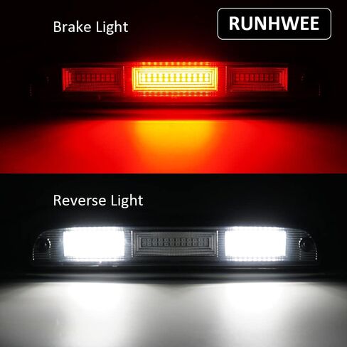 Tail Lights High Mount 3rd Third Brake Light Assembly Cargo Lamp Accessories Replacement for 1999-2016 Ford F250 F350 F450 F550 Super Duty,1993-2011 Ford Ranger Smoked in Saudi Arabia
