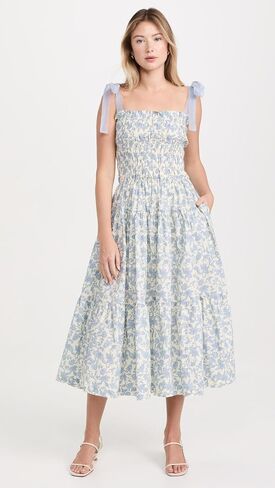 En Saison Women's Egret Midi Dress in Saudi Arabia