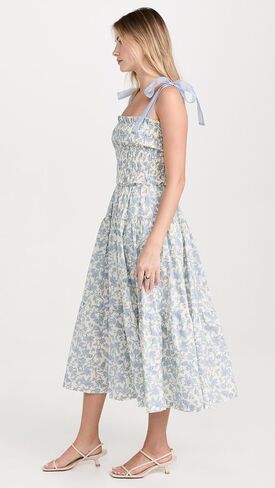 En Saison Women's Egret Midi Dress in Saudi Arabia