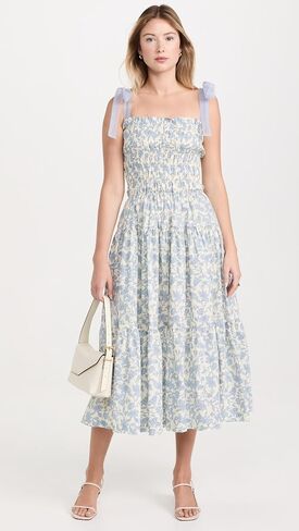 En Saison Women's Egret Midi Dress in Saudi Arabia