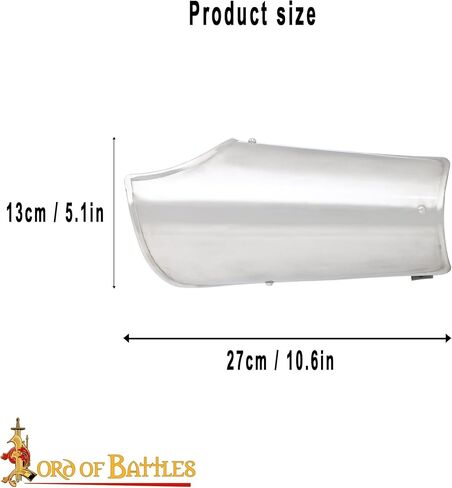 Medieval Knight Steel Bracers Viking Armour LARP Cosplay SCA Historical Reenactment in Saudi Arabia