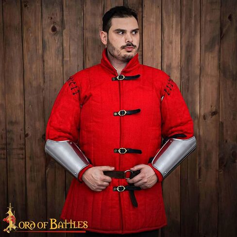 Medieval Knight Steel Bracers Viking Armour LARP Cosplay SCA Historical Reenactment in Saudi Arabia