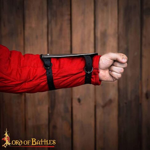 Medieval Knight Steel Bracers Viking Armour LARP Cosplay SCA Historical Reenactment in Saudi Arabia