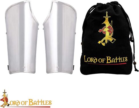 Medieval Knight Steel Bracers Viking Armour LARP Cosplay SCA Historical Reenactment in Saudi Arabia