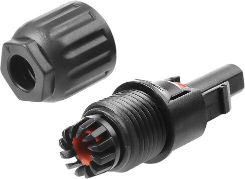 20PCS Solar Connectors, IP67 Waterproof Solar Panel Connector, 1000V 30A Male/Female Solar Wire Adapter Connector for Connecting Solar Panels in Kuwait