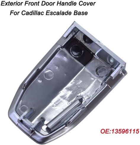 غطاء مقبض الباب الأمامي الخارجي من WonVon 13596115 لقاعدة كاديلاك إسكاليد/فاخرة/بلاتينيوم بونتياك تورنت قاعدة/GT/LS/LT/Sport Saturn Ion in Kuwait
