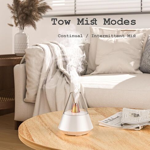 TriPro Essential Oils Aroma Diffuser,Portable Humidifier with Cool Mist and Warm Light Effect,Remote Control,150 ml Capacity,for Bedroom, Office, Living Room, Yoga (Black) in Saudi Arabia