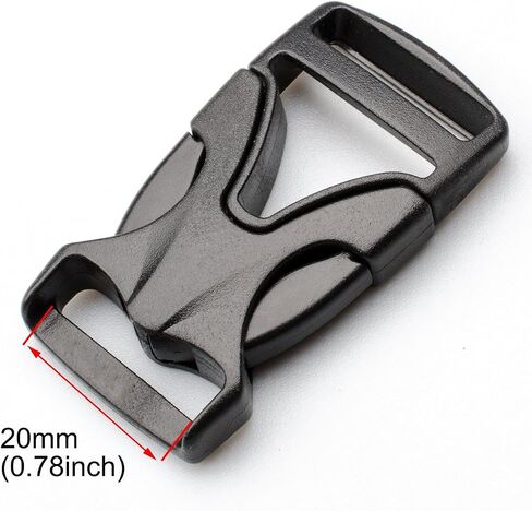 DYZD Backpack Strap Clip Side Release Buckle Plastic Buckle Plastic Strap Fasteners in Saudi Arabia