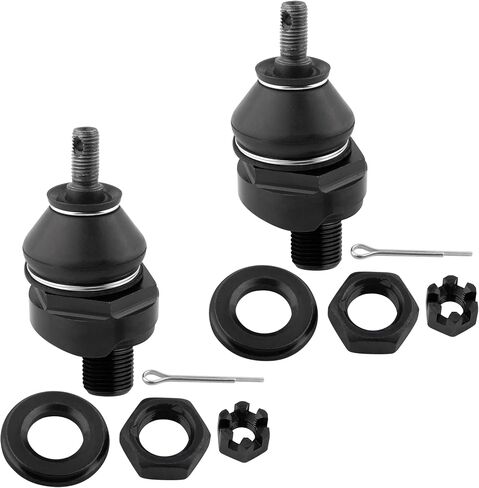 BOXI (مجموعة من 4) طقم تعليق مفاصل كروية أمامية علوية وسفلية مناسب لـ Acura EL 1997-2000 Integra 1994-2001 / Honda Civic 1992-2000 Civic Del Sol 1993-1997 CR-V 1997-2001 | استبدل K90492 بـ K9802 in Saudi Arabia