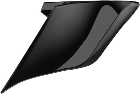 أغطية جانبية ممتدة سوداء زاهية من Advanblack، لوحات ممتدة تناسب 2014+ Harley Touring Street Glide Road Glide Electra Glide Ultra Classic in Kuwait