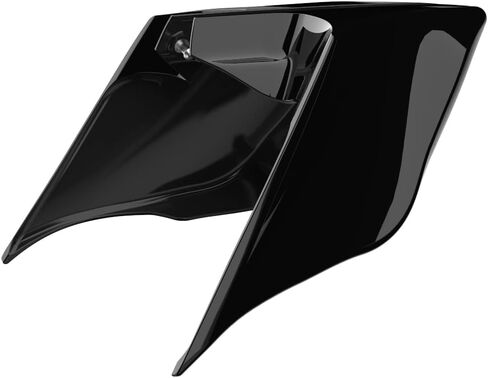أغطية جانبية ممتدة سوداء زاهية من Advanblack، لوحات ممتدة تناسب 2014+ Harley Touring Street Glide Road Glide Electra Glide Ultra Classic in Kuwait