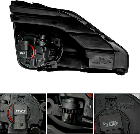 مجموعة مصابيح الضباب لسيارة نيسان باثفايندر 2017 2018 2019 2020، زوج من مصابيح الضباب مع حزام أسلاك وعدسة شفافة - جانب السائق والراكب in Kuwait