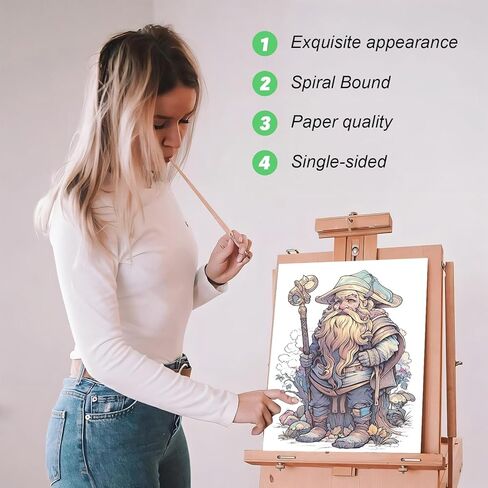 كتب التلوين للنساء دوامة ملزمة 30 صفحة تصميم جانب واحد كتاب التلوين الهدايا الفنون والحرف للنساء للاسترخاء والقلق والاكتئاب كتب التلوين للكبار رحلة سحرية in Kuwait