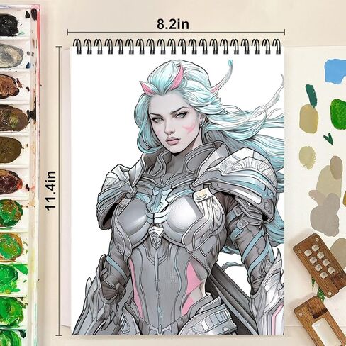 كتب التلوين للنساء دوامة ملزمة 30 صفحة تصميم جانب واحد كتاب التلوين الهدايا الفنون والحرف للنساء للاسترخاء والقلق والاكتئاب كتب التلوين للكبار رحلة سحرية in Kuwait