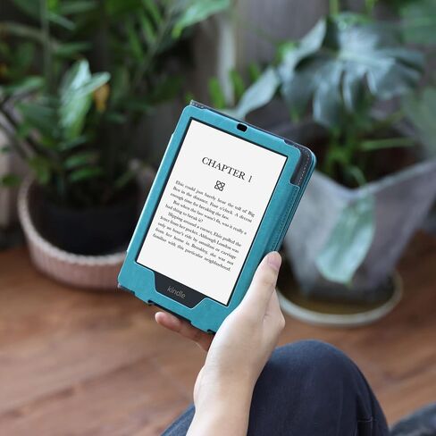 CoBak Case for Kindle Paperwhite - All New PU Leather Cover with Auto Sleep Wake Feature for Kindle Paperwhite Signature Edition and Kindle Paperwhite 11th Generation 2021 Released in Saudi Arabia