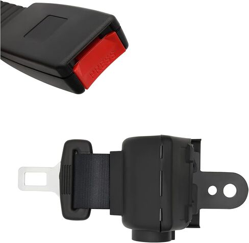 مجموعة أحزمة مقعد عربة الجولف من KIE، مجموعة أحزمة مقعد عربة الجولف الأمامية والخلفية العالمية القابلة للسحب متوافقة مع EZGO، Club Car، Yamaha in Kuwait