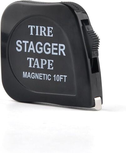 2pcs 10 FT / 120 Inch Tire Stagger Tape Measure with Magnetic Back in Saudi Arabia